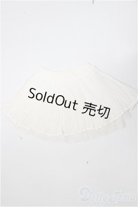 DD/OF:シフォンプリーツスカート（白）/0 A-25-12-03-123-NY-ZA