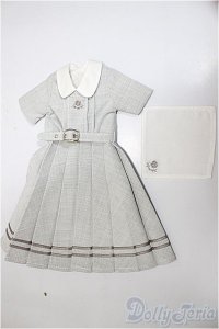 SDM＆MSD/OF:灰ばら女学院　初等科夏制服・ミニ/1/4　40ｃｍ　BJD　MJD　衣装　ドール用 A-25-12-03-145-NY-ZA
