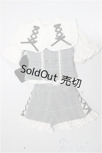 MDD/OF:乙女キュロットセット（グレー）・ミニ/0 A-25-12-03-138-NY-ZA