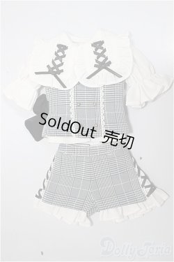 画像1: MDD/OF:乙女キュロットセット（グレー）・ミニ/0 A-25-12-03-138-NY-ZA