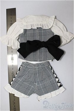 画像2: MDD/OF:乙女キュロットセット（グレー）・ミニ/0 A-25-12-03-138-NY-ZA