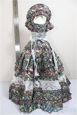 画像2: SDGｒ女の子/OF:ドレスセット　Atelier MYR様製/1/3　60ｃｍ　BJD　MJD　衣装　ドール用 A-25-12-03-132-NY-ZA