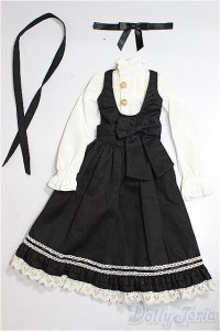 azone/50ELLEN'S CLOSET ジャンパースカートset/0 A-25-12-03-220-NY-ZA