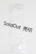 MSD/OF:ガーターソックス【白】・ミニ/1/4　40ｃｍ　BJD　MJD　衣装　ドール用 A-25-12-10-019-NY-ZA