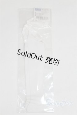 画像1: MSD/OF:ガーターソックス【白】・ミニ/1/4　40ｃｍ　BJD　MJD　衣装　ドール用 A-25-12-10-019-NY-ZA