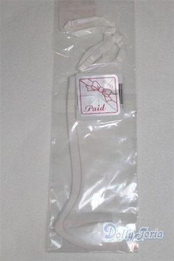 画像2: MSD/OF:ガーターソックス【白】・ミニ/1/4　40ｃｍ　BJD　MJD　衣装　ドール用 A-25-12-10-019-NY-ZA