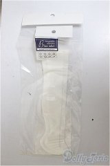 SDM＆MSD/OF:ソックス（ホワイトラメ）・ミニ/1/4　40ｃｍ　BJD　MJD　衣装　ドール用 A-25-12-03-398-NY-ZA