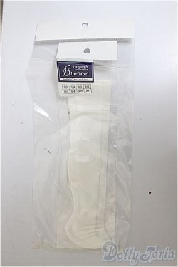 画像1: SDM＆MSD/OF:ソックス（ホワイトラメ）・ミニ/1/4　40ｃｍ　BJD　MJD　衣装　ドール用 A-25-12-03-398-NY-ZA