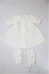 MDD/OF:2wayブラウスワンピ（白）・ミニ/0 A-25-12-10-145-NY-ZA