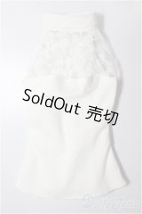 AZONE/OF:50ｃｍ　AZO2フロントレースノースリーブカットソー/0 A-25-12-10-141-NY-ZA