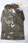 SD/OF:フード付きコート(カーキ)/1/3　60ｃｍ　BJD　MJD　衣装　ドール用 A-25-12-10-137-NY-ZA