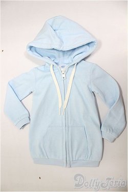 画像1: SD/OF:パーカー【水色】/1/3　60ｃｍ　BJD　MJD　衣装　ドール用 A-25-12-10-131-NY-ZA