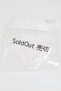 SD/OF:エレガントレーシーショーツセット (白・ピンク)/1/3　60ｃｍ　BJD　MJD　衣装　ドール用 A-25-12-10-071-NY-ZA