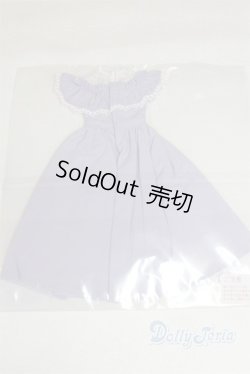 画像2: リカちゃん/OF：胸元フリルドレス・ラベンダー/ファッションドール　衣装 A-25-12-10-055-NY-ZA