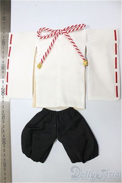 画像2: 幼SD/OF:宵の衣〜白夜〜・ちび/1/6　30ｃｍ　BJD　MJD　衣装　ドール用 A-25-12-10-118-NY-ZA