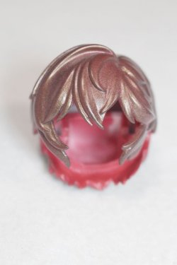 画像1: 1/12サイズ/髪の毛パーツ/ A-25-12-24-070-NY-ZA