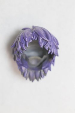 画像1: 1/12サイズ/髪の毛パーツ/ A-25-12-24-064-NY-ZA