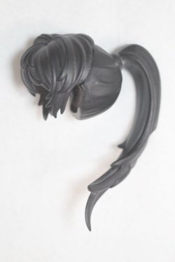 画像2: 1/12サイズ/髪の毛パーツ/ A-25-12-24-037-NY-ZA
