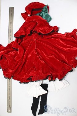 画像2: SD/OF:真紅 CERRY MILK様製/1/3　60ｃｍ　BJD　MJD　衣装　ドール用 A-25-12-24-159-NY-ZA