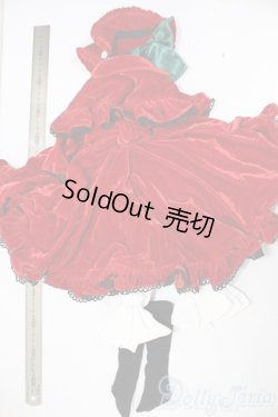 画像2: SD/OF:真紅 CERRY MILK様製/1/3　60ｃｍ　BJD　MJD　衣装　ドール用 A-25-12-24-159-NY-ZA