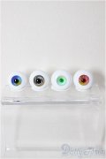 15ｍｍ-14ｍｍサイズ/グラスアイ　シングル/ドール用　アイ A-25-12-24-294-NY-ZA