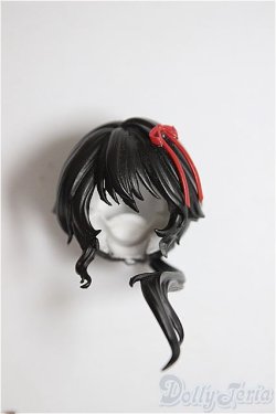 画像1: 1/12サイズ/髪の毛パーツ/ A-26-1-4-236-NY-ZA