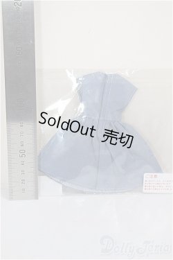 画像2: リカちゃんキャッスル/OF:リボン付きワンピース・Bグレー/ファッションドール　衣装 A-26-1-4-122-NY-ZA