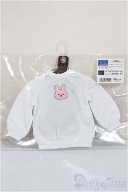 画像1: MDD/OF:うさぎスウェット（白）・ミニ/0 A-26-1-4-130-NY-ZA