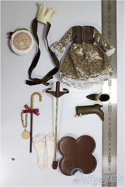 画像4: ネオブライス/OF:プリンセスミルクビスケット　衣装/ファッションドール　衣装 A-26-01-04-276-NY-ZA