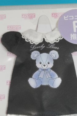 画像2: AZONE/OF:1/12ピコPくまちゃんTシャツワンピ/0 A-26-01-07-007-NY-ZA