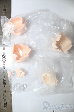 画像2: 1/12サイズ/顔パーツ/ A-26-02-04-347-NY-ZA