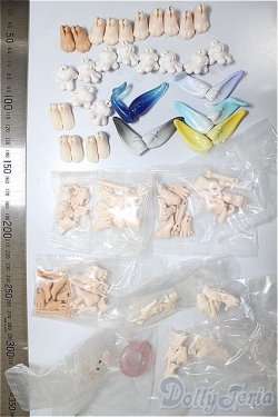 画像2: 1/12サイズブラインドドール/パーツ/ A-26-02-04-345-NY-ZA