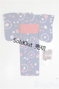 画像1: リカちゃん/OF:いちご＆チェリー　ゆかた/ファッションドール　衣装 A-26-01-14-263-NY-ZA