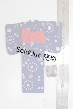 画像2: リカちゃん/OF:いちご＆チェリー　ゆかた/ファッションドール　衣装 A-26-01-14-263-NY-ZA