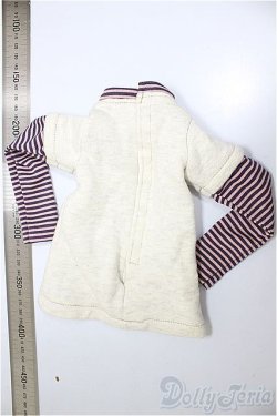 画像2: SD17B/OF:トップス/1/3　70ｃｍ　BJD　MJD　衣装　ドール用 A-26-01-14-101-NY-ZA