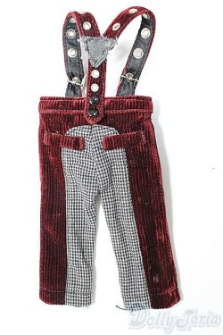 画像2: 幼SD/OF:パンツ/1/6　30ｃｍ　BJD　MJD　衣装　ドール用 A-26-01-14-105-NY-ZA