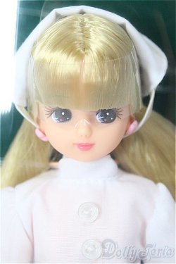 画像1: リカちゃん/メルスモン製薬　看護婦リカちゃん/BJD　球体関節人形 A-26-01-21-115-NY-ZA