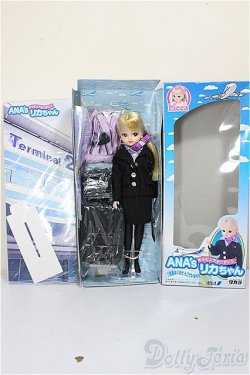 画像3: リカちゃん/　ANA's キャビンアテンダント　/BJD　球体関節人形 A-26-01-07-305-NY-ZA
