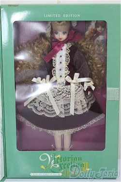 画像2: ジェニー/ヴィクトリアンエクセリーナII(茶髪/赤ドレス)/BJD　球体関節人形 A-26-01-14-206-NY-ZA