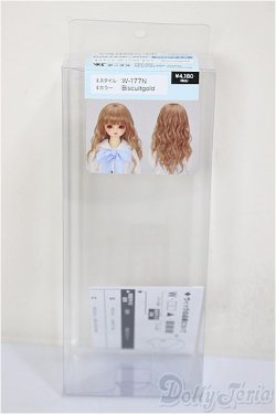 画像3: 7-8inch/W-177N-Biscuitgold:ウィッグ/インチ　BJD　MJD　ドール用 A-26-01-14-228-NY-ZA