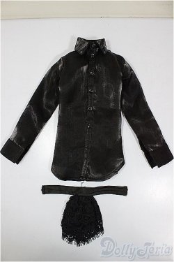 画像1: SDGrB＆SD13男の子/OF:ゴシックレースアップシャツセット/1/3　65ｃｍ　BJD　MJD　衣装　ドール用 A-26-01-14-216-NY-ZA