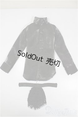 画像1: SDGrB＆SD13男の子/OF:ゴシックレースアップシャツセット/1/3　65ｃｍ　BJD　MJD　衣装　ドール用 A-26-01-14-216-NY-ZA