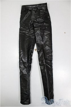 画像1: SDGrB＆SD13男の子/OF:ブラックレザーパンツ・L/1/3　65ｃｍ　BJD　MJD　衣装　ドール用 A-26-01-14-213-NY-ZA