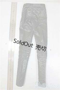 画像2: SDGrB＆SD13男の子/OF:ブラックレザーパンツ・L/1/3　65ｃｍ　BJD　MJD　衣装　ドール用 A-26-01-14-213-NY-ZA