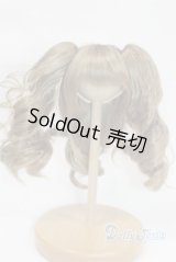6-7inch/ウィッグ　HANNASU製/インチ　BJD　MJD　ドール用 A-26-02-11-048-NY-ZA