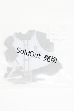 画像1: 幼SD/OF:ドーリィ・パルフェコーデ（黒×水）・ちび/1/6　30ｃｍ　BJD　MJD　衣装　ドール用 A-26-02-18-095-NY-ZA