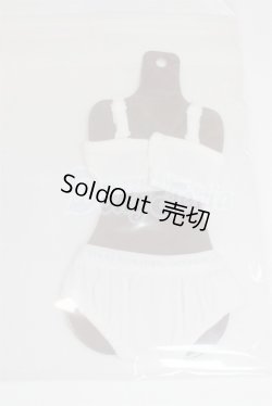 画像2: SDM/OF:スポーツブラ＆ショーツセット（白）・ミニ/1/4　40ｃｍ　BJD　MJD　衣装　ドール用 A-26-02-18-097-NY-ZA