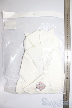 画像2: SD/OF:白ねこパーカー/1/3　60ｃｍ　BJD　MJD　衣装　ドール用 A-26-01-21-133-NY-ZA