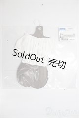 DD/OF：ショートスリーブクロップドブラウス（白）/0 A-26-01-21-130-NY-ZA