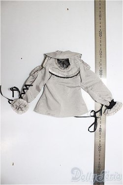 画像2: MDD/OF:SSR様製 ××カタあき〇フリルトップス××（グレー）/0 A-26-01-21-331-NY-ZA